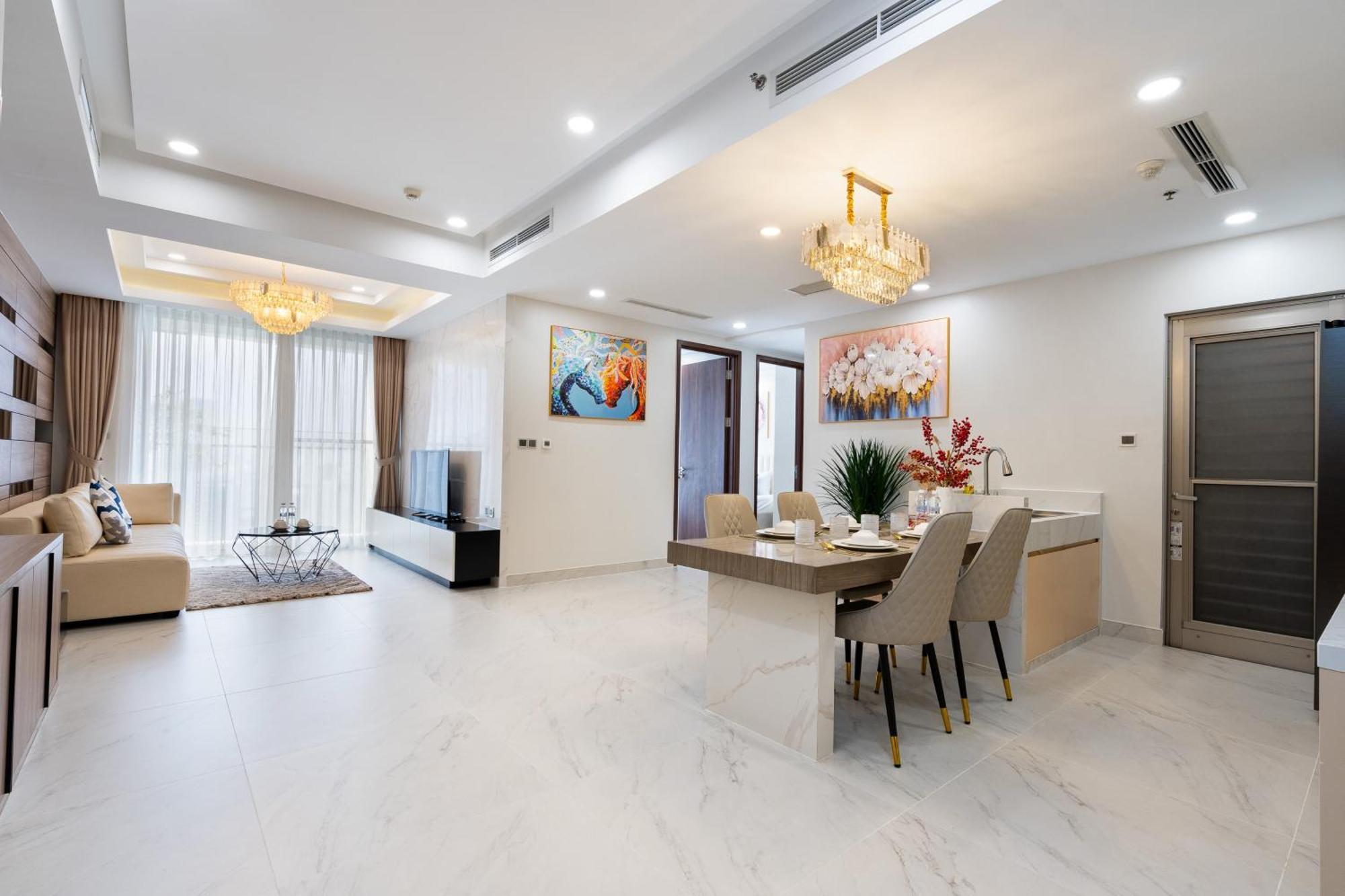 Convinia Luxury The Peak Midtown Aparthotel Ho Şi Min Exterior foto